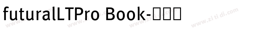 futuralLTPro Book字体转换
